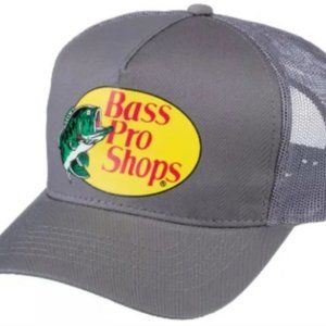 Bass Pro Shop Gray Trucker Hat